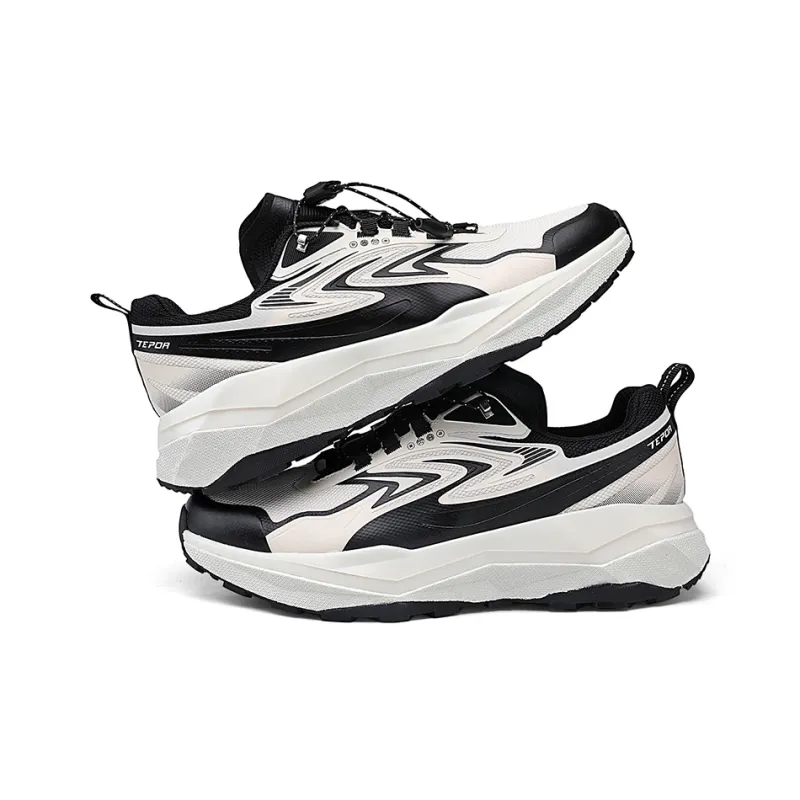TEPOR Coverage Abrasion Resistant Lightweight Breathable Slip Resistant Low Top Running Shoes Unisex-1