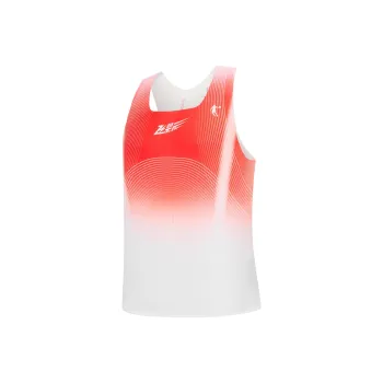 QIAODAN Feiying Tank Top Men's Radiant Fire Red Print