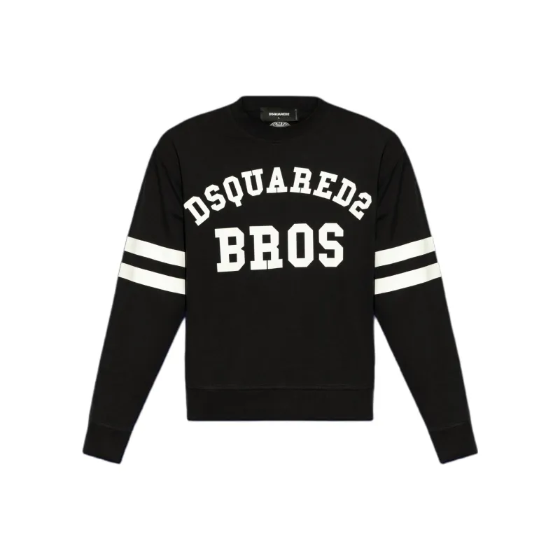 DSQUARED 2 Wash Football Fit Long Sleeved T Shirt-0