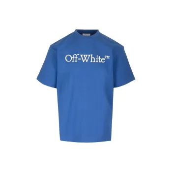 OFF WHITE Big Bookish Skate Crewneck T Shirt