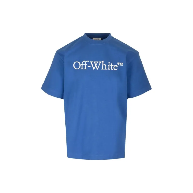 OFF WHITE Big Bookish Skate Crewneck T Shirt-0