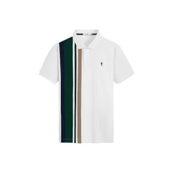 Dance With Wolves Polo Shirt Men's Raw White