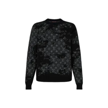 LOUIS VUITTON SS22 Sweater Men's Black