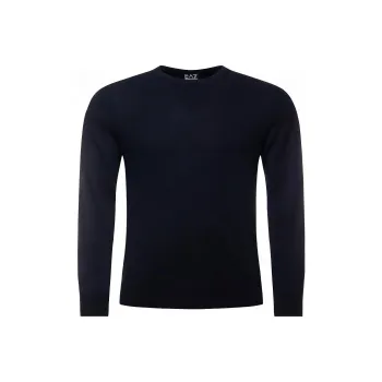 EMPORIO ARMANI EA7 SS22 Knitwear Men's Dark Blue