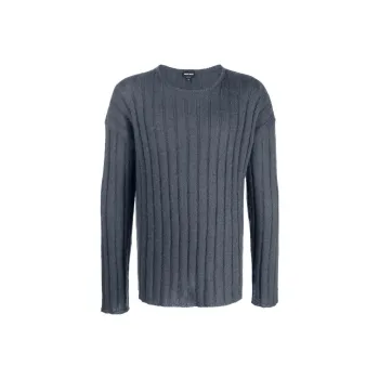 GIORGIO ARMANI Ribbed Knit Mohair wool Blend Jumper