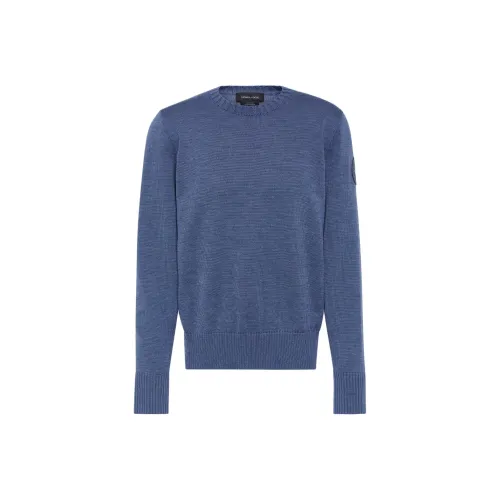 Canada Goose Sweater Men's Silver Blue Heather
