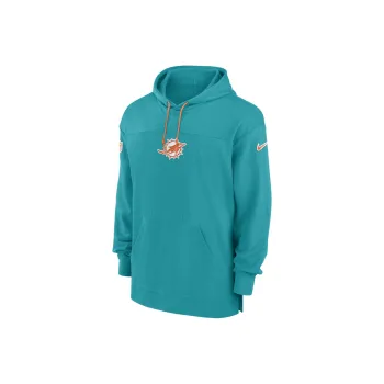 Nike Miami Dolphins Sideline Jersey Men's Nike Dri FIT Nfl Pullover Hoodie
