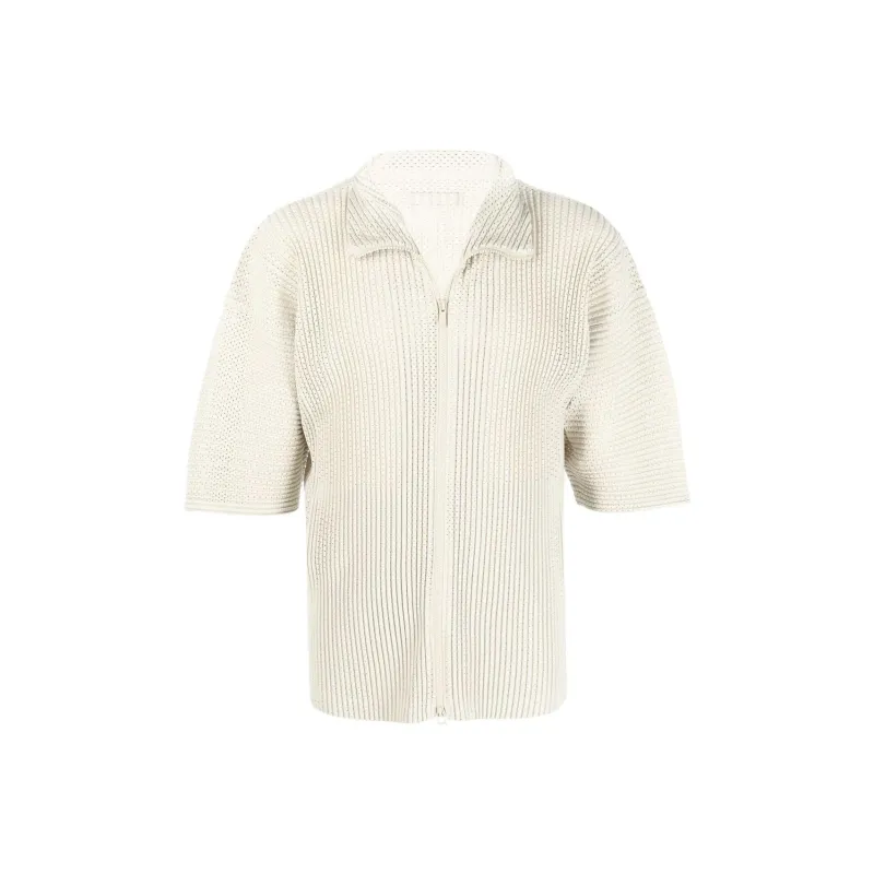 Homme Plissé Issey Miyake FW22 Knitwear Men's Ecru-0