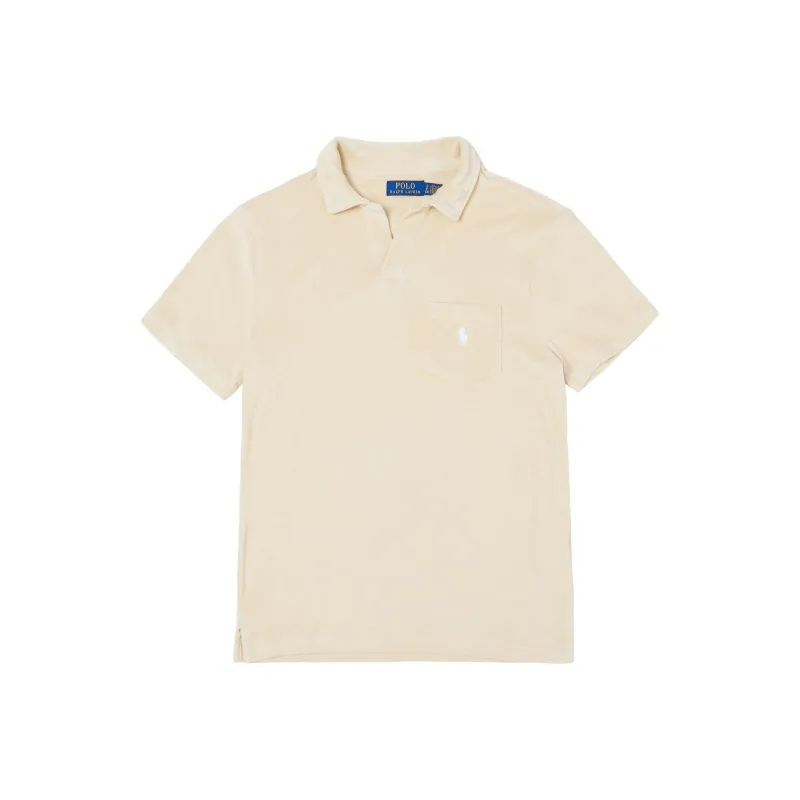Polo Ralph Lauren Polo Shirts Men Beige Yellow-0