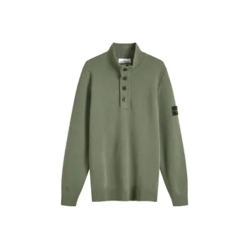 STONE ISLAND Compass Patch High Neck Knitted Jumper