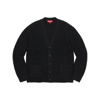 Supreme Waffle Knit Cardigan