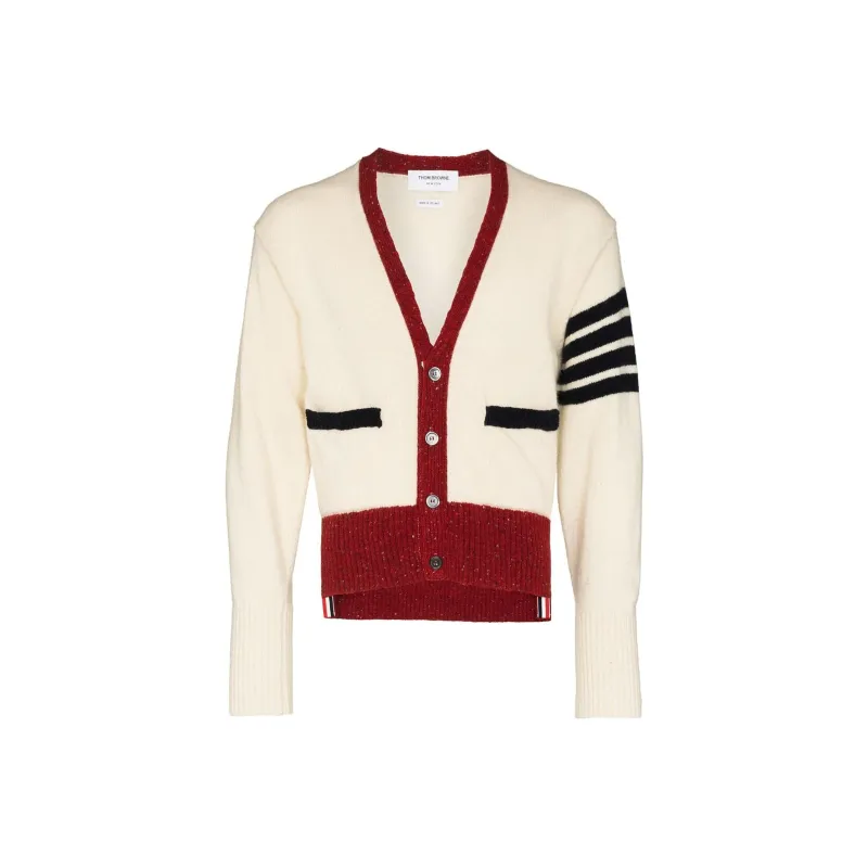 THOM BROWNE· SS22 Sweater Men's Beige-0