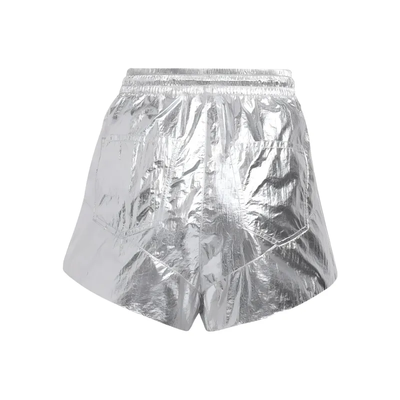 Adidas Casual Shorts Women's Silver-1