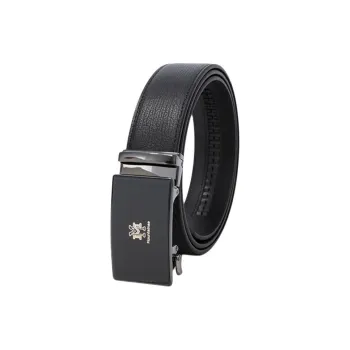 FION Top Grain Cow Leather Belts Men's Width 3.5CM