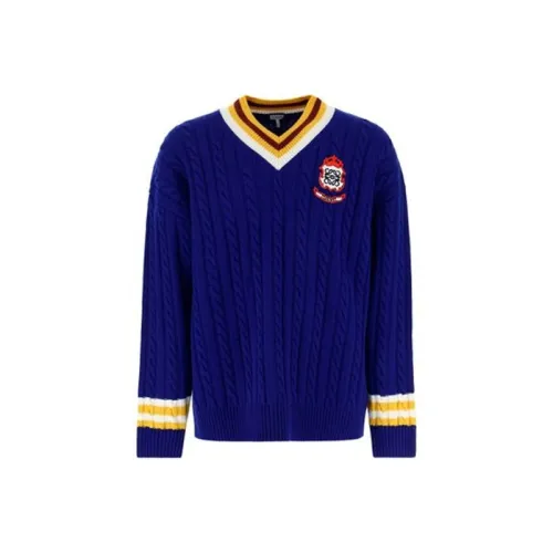 LOEWE Sweaters Men Blue