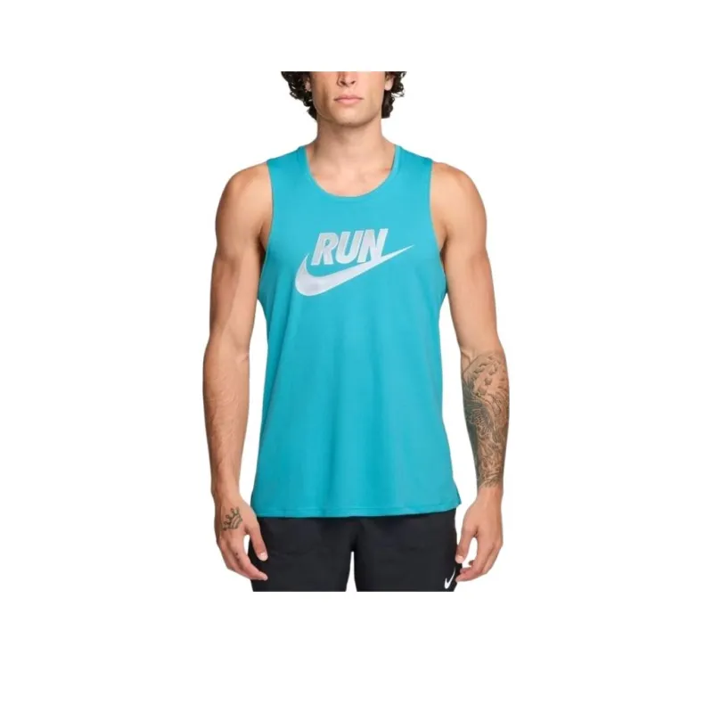 Nike MILER SS25 Tank Top Men's Blue-0