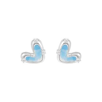 BING STUDIO 925 Sterling Silver Stud Earrings Women's