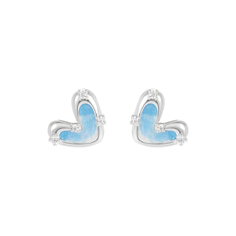 BING STUDIO 925 Sterling Silver Stud Earrings Women's-0