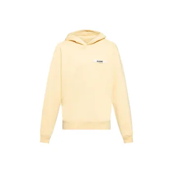 Jacquemus Logo Patch Long Sleeved Hoodie