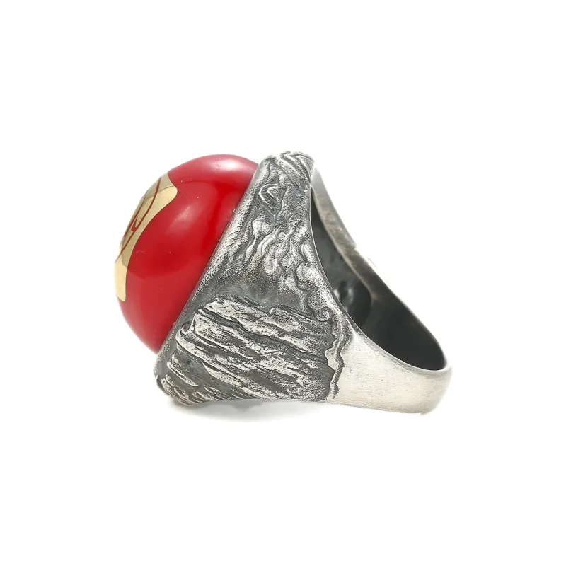 Ruibeila 990 Silver Rings Men's-5