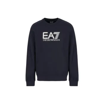 EMPORIO ARMANI EA7 FW24 Sweatshirt Men's Navy Blue