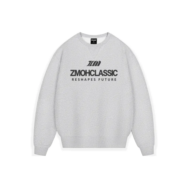 ZMOH Crewneck Sweatshirt Unisex Couple's-19