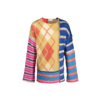 MARNI Wool Long Sleeve Sweater