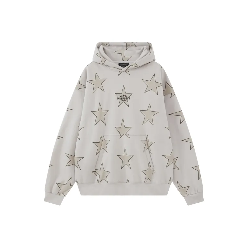 INNERSECT Spring And Fall Winter Sweatshirt Unisex Beige Yellow-0