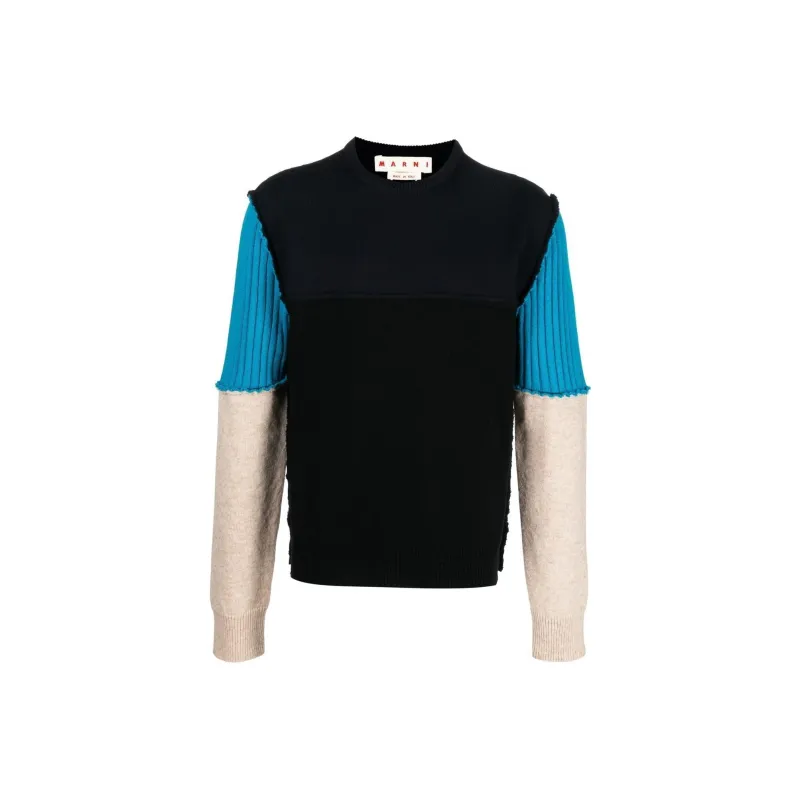 MARNI Sweaters Men Black-0