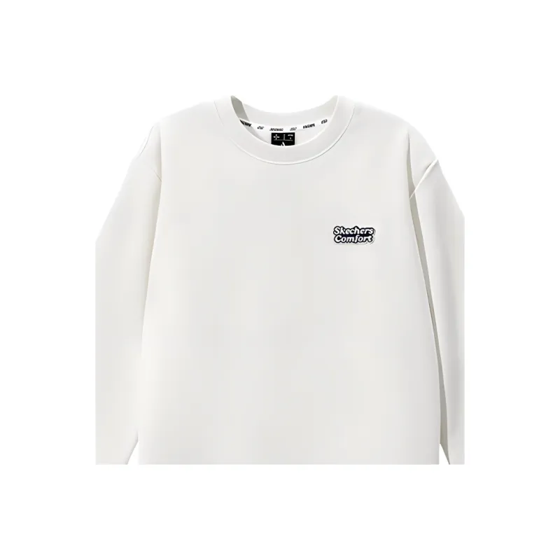 Skechers Funny Monster Sweatshirt Unisex Marshmallow White/0074-3