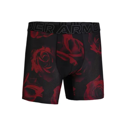 Under Armour PerformanceTech Boxer Shorts Men's Red Black