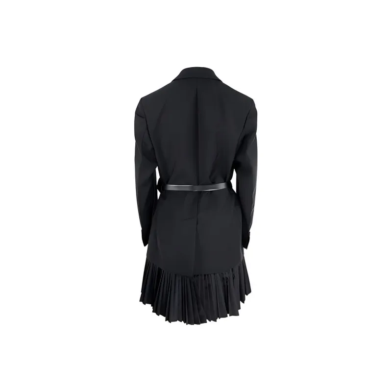 PRADA Long Sleeved Dress Women's Black-1