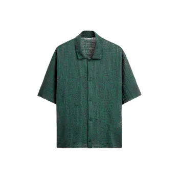 ZARA Shirts Men Green