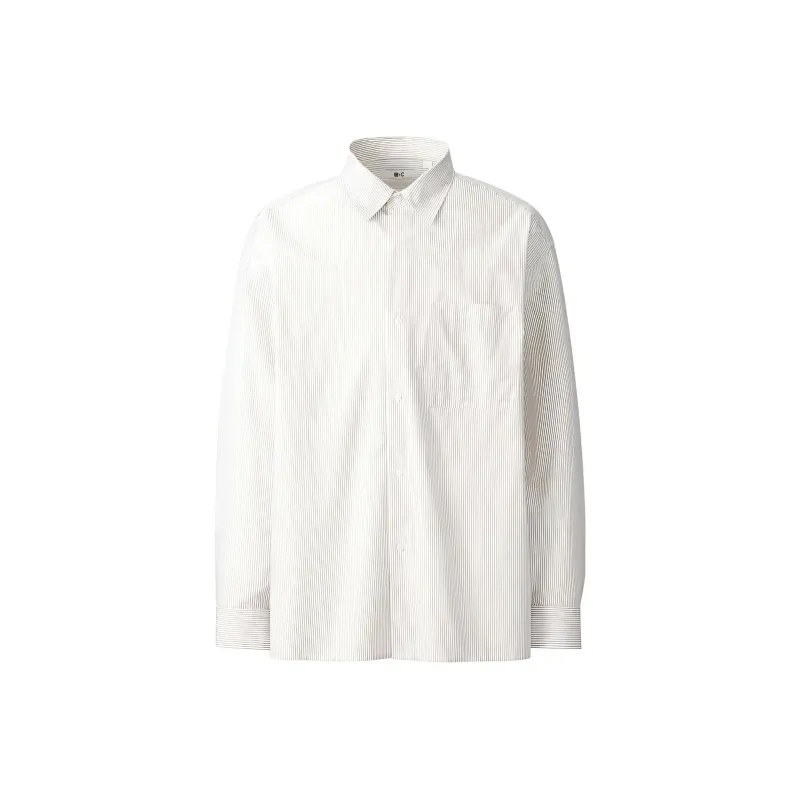 UNIQLO C Collection Shirts Unisex 01 Ivory-0