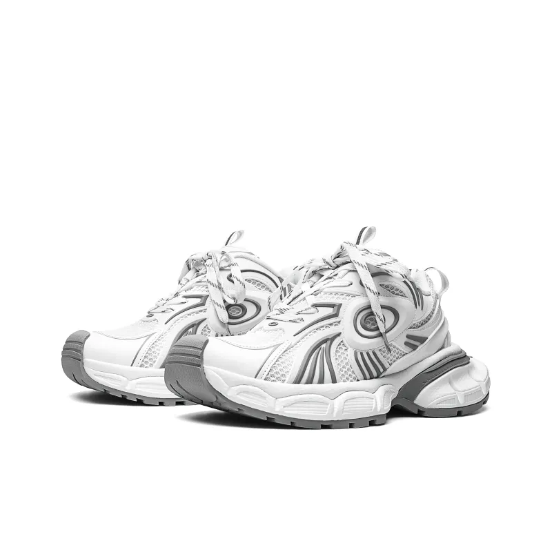 ORD Impact Resistant, Abrasion Resistant, Lightweight, Breathable, Slip Resistant Low Top Chunky Sneakers Unisex-3