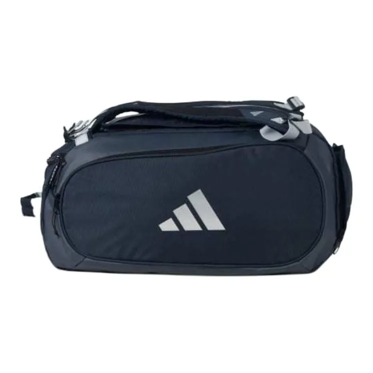Adidas Nylon Travel Bag 54L Unisex Dark Blue & Silver Metallic-0