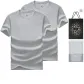 100% cotton 2 Pack (Heather Gray+Heather Gray) Shopping Bag Included