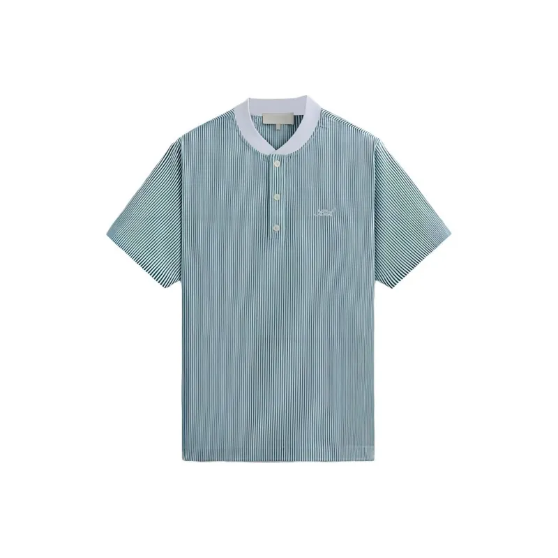 KITH Seersucker Pearson Henley Pullover-0
