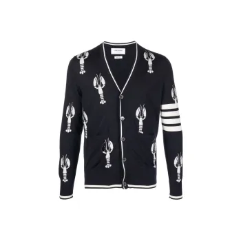 THOM BROWNE· SS22 Sweater Men's Black