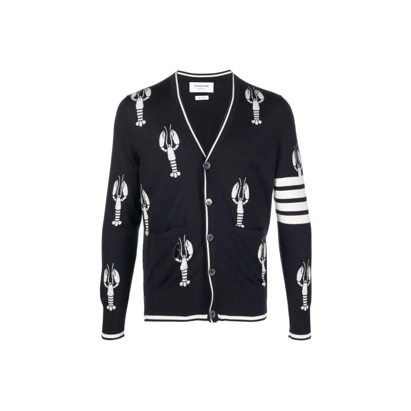 THOM BROWNE· SS22 Sweater Men's Black-0