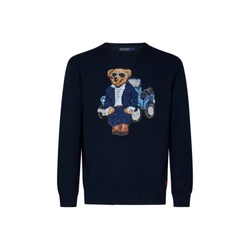 Polo Ralph Lauren Polo Bear Embroidered Crewneck Jumper