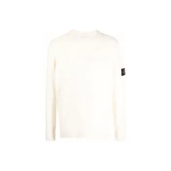 STONE ISLAND Sweaters Men Ivory White