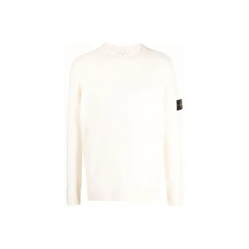 STONE ISLAND Sweaters Men Ivory White-0