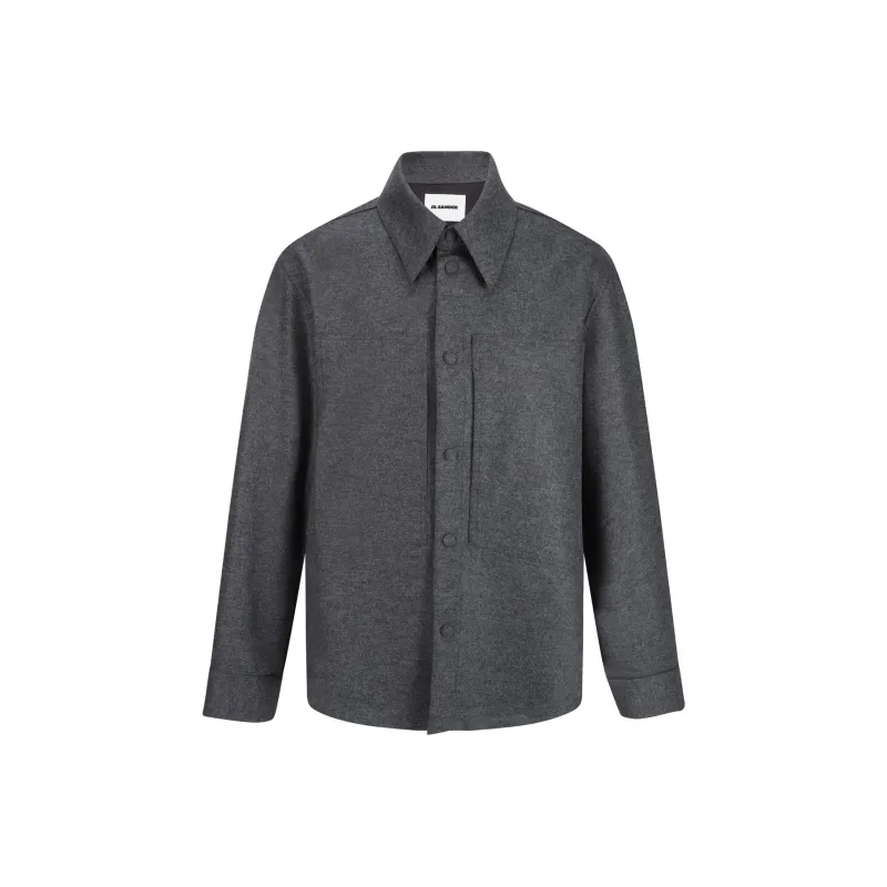 JIL SANDER Buttoned Long Sleeved Shirt-0