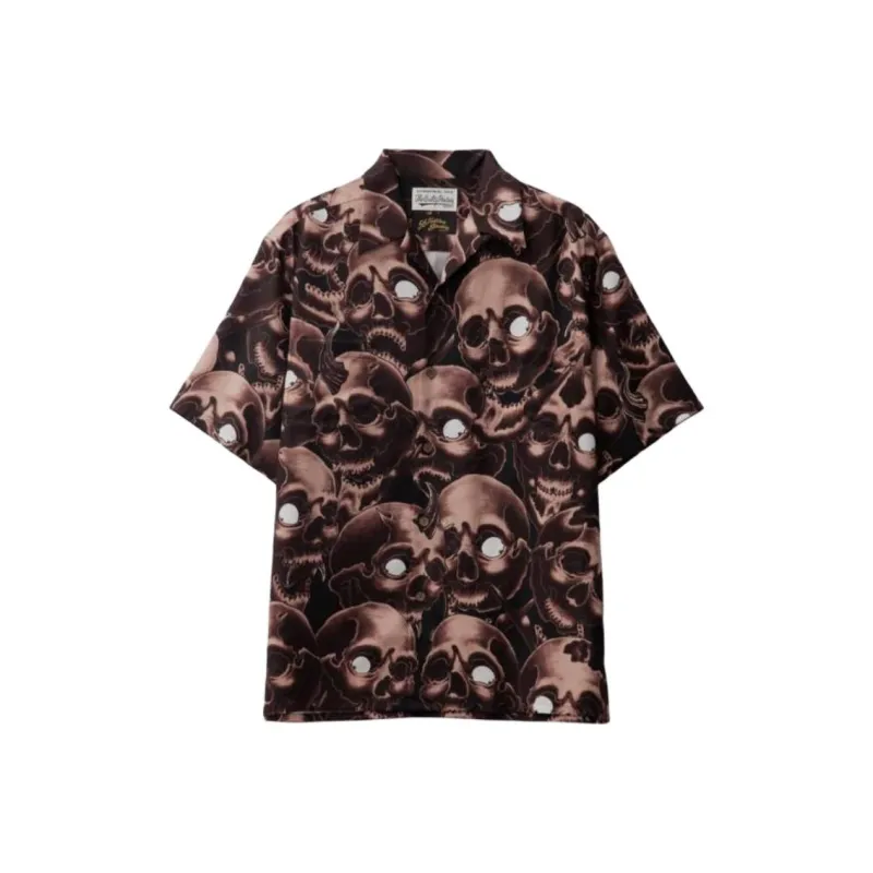 WACKO MARIA Shirt Men's Dark Brown-0