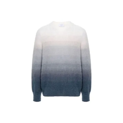 OFF-WHITE Arrow Grad Gradient Effect Knitted Jumper