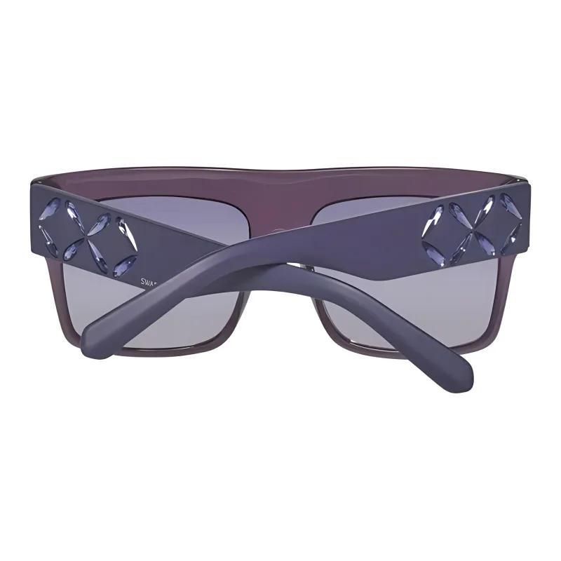 Swarovski Square Sunglasses Women's Blue-2