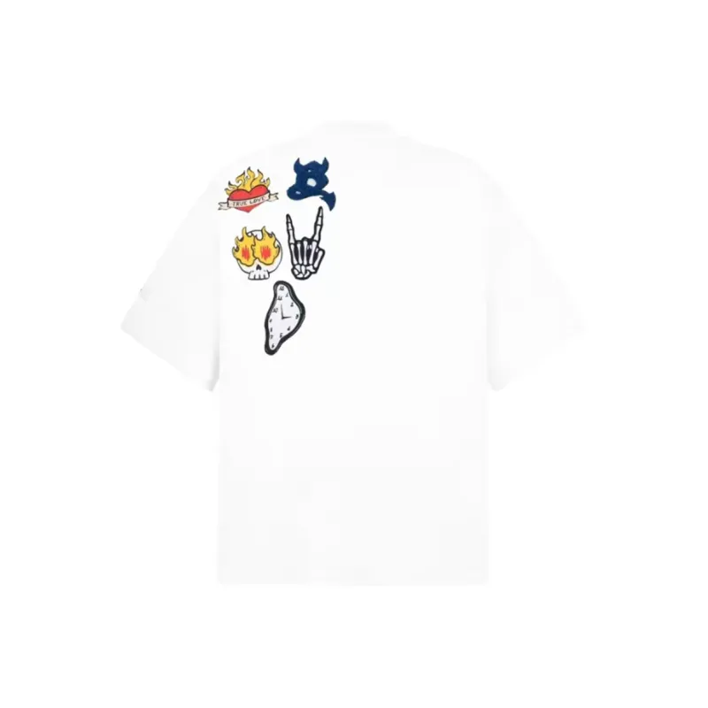 PAINT STAIN Classic Minimalist Style T Shirt Unisex-20