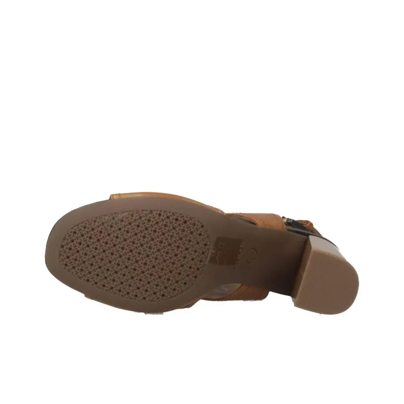GEOX Audalies One Strap Sandals Women's Brown-6