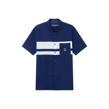 NAUTICA Shirts Men Navy Blue